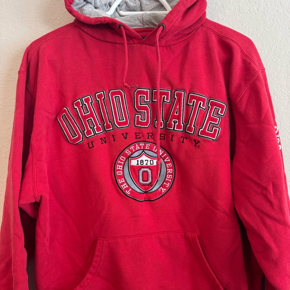 Jansport Ohio State University Red Hoodie Medium - Picture 2 of 4